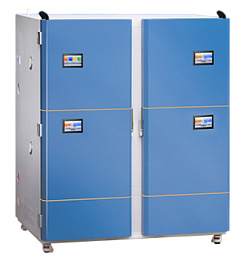 Климатическая камера постоянных условий «тепло-холод-влажность» для тестирования стабильности лекарств, +15...+65 ºC, 2 камеры, 2×250 л, смотровое окно, SHH-SSD