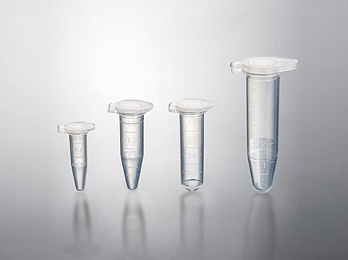 Пробирки типа Эппендорф, до 25000 g, нестерильные, без крышки, градуированные, бесцветные, ПП