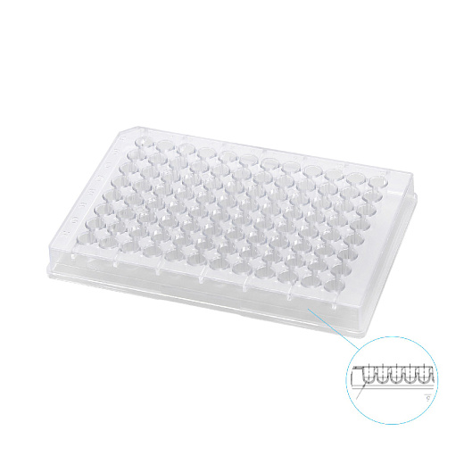Планшеты 96 луночные, ИФА, круглодонные, прозрачные, нестерильные, 1 шт./уп., Sovtech