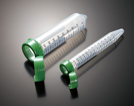 Пробирки 15 мл, ПП, резьбовые, конические, с крышкой EasyFlip, нестерильные, 9400 g, 500 шт./уп., Jet Biofil