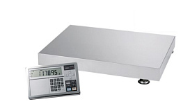 Весы производственные 300 кг/1 г, платформа 800×600 мм, внешняя калибровка, FS-300K1GF-i02, с поверкой, Vibra