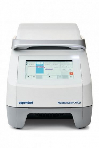 ДНК-амплификатор Mastercycler X50p, алюминиевый реакционный блок для 96-луночных планшетов, с блоком управления Фото 1