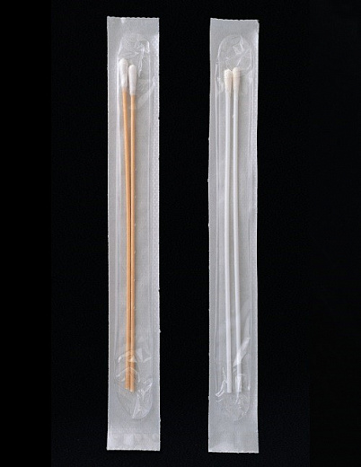 Зонд-тампон Дер + хлопок, стерильный, индивидуальная упаковка, 2 шт./уп., 1000 уп./кор., Deltalab