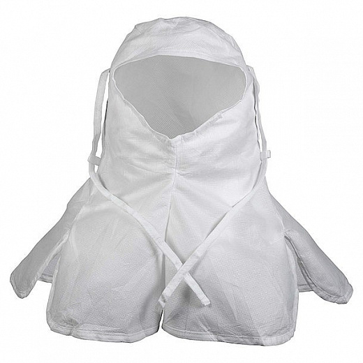 Капюшон для чистых помещений, стерильный, с завязками, одноразовый, универсальный, Kimtech A5 +