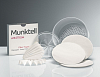 Фильтры зольные упрочненные, круглые, тип 1289, d 150 мм, 84 г/м², 20 с/10 мл, 8-12  мкм, 100 шт Фото 1