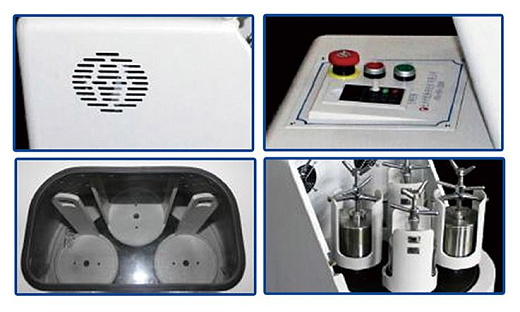 Мельница шаровая планетарная, до 435 об/мин, 4 места, вертикальная загрузка, Semi-circle Type, BKBM-V0.4, Biobase, Китай
