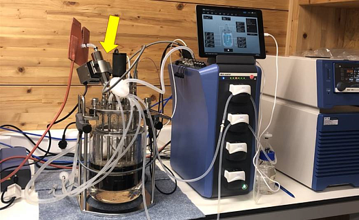 Биореактор Habitat cell в работе