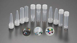 Криопробирки 0,5 мл, коричневые, ПП, с юбкой, внешняя резьба, матовое поле для маркировки, 500 шт./уп., 5000 шт./кор., Jet Biofil, Китай