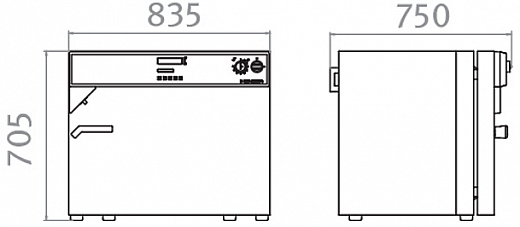 Камера испытательная «тепло», +5 выше комн....+300 °C, FP115, 115 л Фото 3