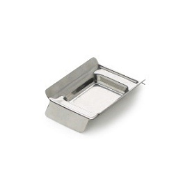 Форма заливочная многоразовая, 57×38×11 мм, нержавеющая сталь, камера 30×24×6 мм, 10 шт./упак., Sovtech, Россия