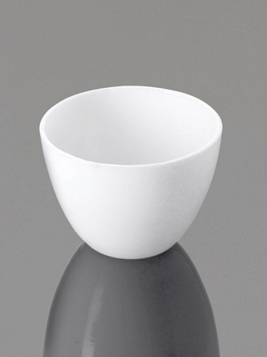 Тигель низкий, 8 мл, 32×20 мм, фарфор, c крышкой, 6 шт./уп., Glassco