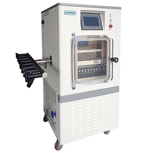 Лиофильная сушилка, до – 60 °С / – 80 °С, 20 л, 6 л/сутки, напольная, камера c системой укупорки, FD-10F-TP, Labfreez