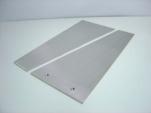 Пластины боковые для BB 200, нержавеющая сталь, 1 пара